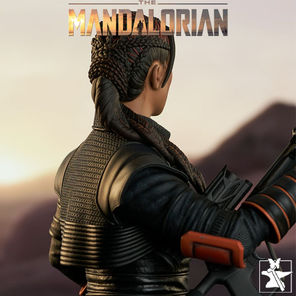 Gentle Giant Star Wars The Mandalorian Fennec Shand Bust